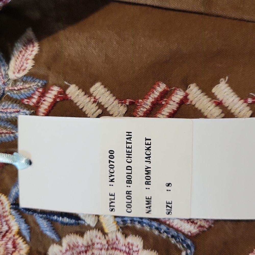NWT Kyla Seo Bold Cheetah Romy jacket - Picture 10 of 12